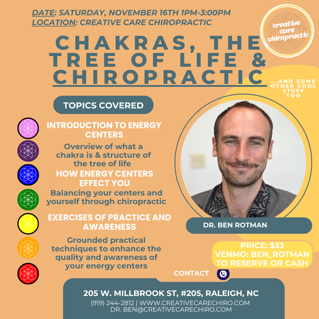 Chakras, the Tree of Life, and Chiropractic